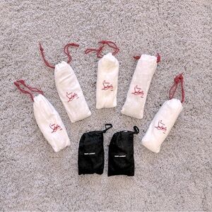 🆕 Designer Shoelaces & Dustbag Bundle (x7)